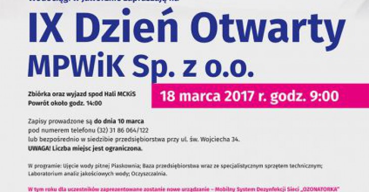 Dzień otwarty jaworznickich wodociągów